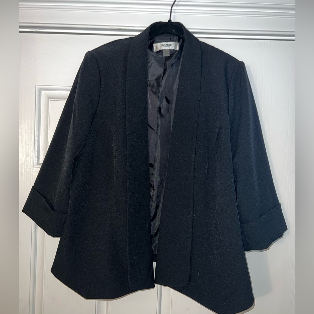 Jones Studio Black, Size 14, Blazer. Great Condition.